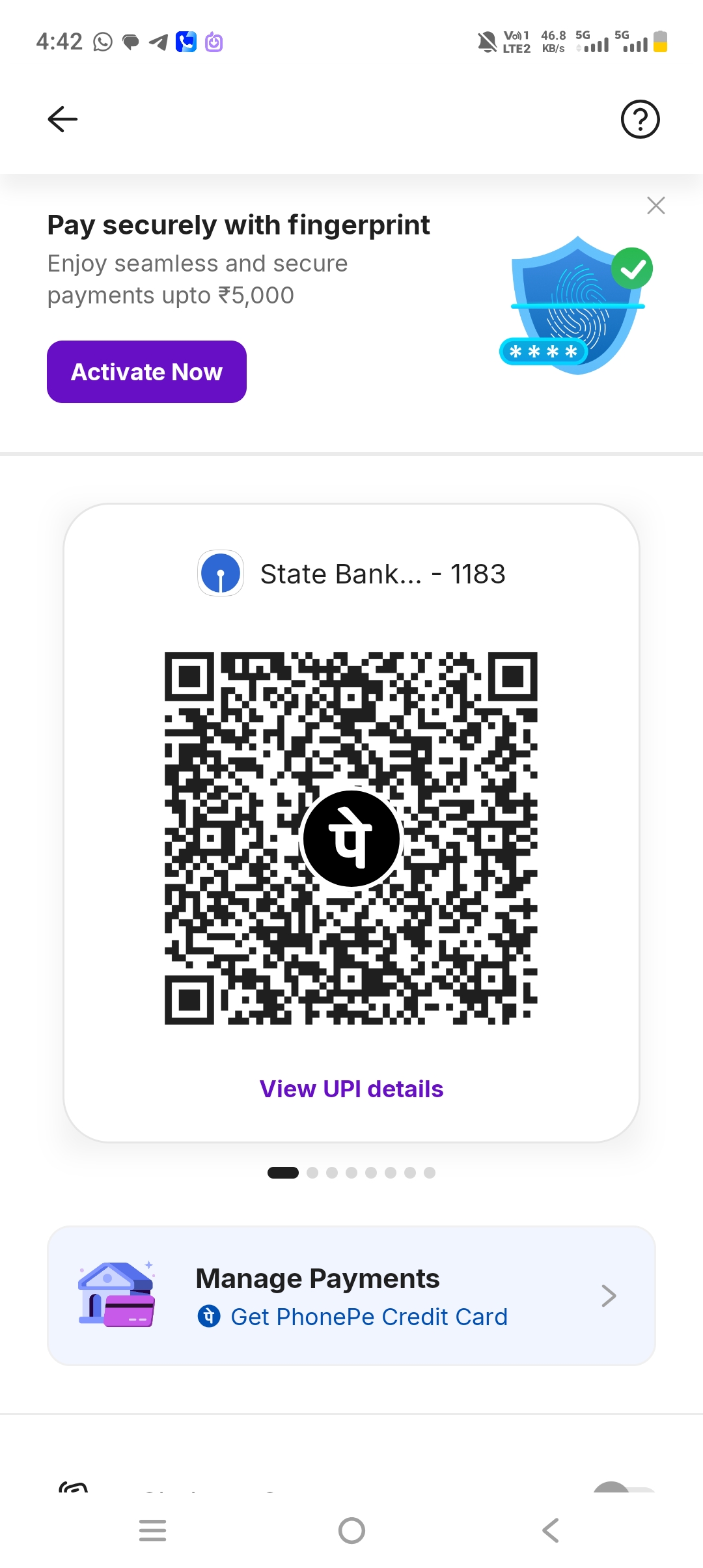UPI QR Code